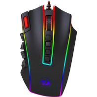 купить Мышь проводная игровая оптическая Redragon Legend Chroma (черный) USB, 23 кнопки, 1000-24000 dpi, НО в Алматы фото 2