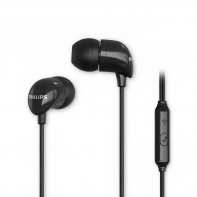 купить Проводные вкладыши c микрофоном PHILIPS TAE1126BK/51 в Алматы фото 1
