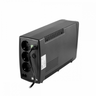 купить Источник бесперебойного питания 3Cott-650-CNL, Connect line, Smart, AVR, 650VA/390W, 12V/7Ah, Schuko*3, USB, RJ11, LED в Алматы фото 3