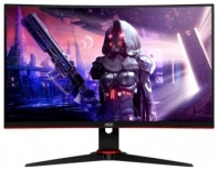 купить Изогнутый профессиональный игровой монитор 27* AOC C27G2AE/01 VA 165Hz 4ms 250cd/m 178/178 Curved 1500R 4000:1 80млн:1 2xHDMI 1xD-SUB 2x2W Black/Red в Алматы фото 3