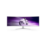 купить Изогнутый Игровой Монитор 49* PHILIPS 49M2C8900/00/01, QD OLED, 5120x1440, 240Hz, R1800, 350кд/м, 0,03мс, 1 500 000:1, 32:9, 178?/ 178?, 2xHDMI, 1xDP, 1xUSB-C, 1xAudio out, Колонки 4x7,5W DTS Sound, sRGB, VESA 100x100, Регулировка по высоте 120mm, По в Алматы фото 1