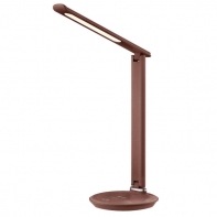 купить Rombica Светильник настольный с беспроводной зарядкой LED FAROS Brown в Алматы фото 1
