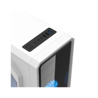 купить Корпус Gamemax G561 White 2*3,5 4*2,5 7слотов VGA360мм CPU160мм Сталь 0,6мм, ATX, 3хFAN12CM ATX Белый (Gamemax G561 White) в Алматы фото 3