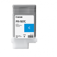 купить Тонер Canon/PFI-107C/Струйный широкоформатный/№107/голубой/130 мл в Алматы фото 1