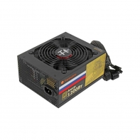 купить Блок питания, Thermaltake, RU W Series Amur 1200W (W0430RE), 1200W, ATX, Modular, 80 Plus Gold, APFC, 20 4 pin, 4 4pin, 7*Sata, 4*Molex, 1*FDD, 4*PCI-E 6 2 pin, Вентилятор 14 см, Кабель питания, Чёрный в Алматы фото 1