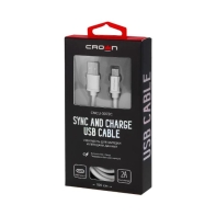 купить Кабель Crown USB - USB Type-C CMCU-3072C white в Алматы фото 2