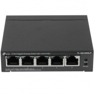купить TP-Link TL-SG1005LP 5-портовый гигабитный настольный коммутатор с 4 портами PoE+ в Алматы фото 2