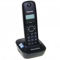 купить Радиотелефон PANASONIC KX-TG1611 (RUH) Серый. АОН, Caller ID (журнал на 50 вызовов), Русскоязычное меню, 12 мелодий звонка                                                                                                                                 в Алматы фото 3