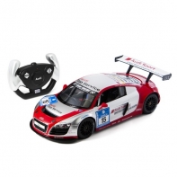 купить Радиоуправляемая машина, RASTAR, 47510S, 1:14, AUDI R8 LMS, Пластик, 40 Mhz, Серебристый в Алматы фото 1