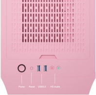 купить Корпус ПК без БП DarkFlash DLV22 PINK <ATX, 2x3.5, 2xUSB 3.0, Audio, 440x215x443mm > в Алматы фото 4
