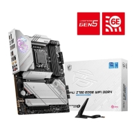 купить Материнская плата MSI MPG Z790 EDGE WIFI DDR4 LGA1700 4xDDR4 7xSATA3 RAID 5M.2 HDMI DP ATX в Алматы фото 2