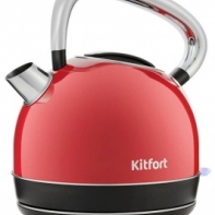 купить Электрический чайник Kitfort KT-696-1 красный в Алматы фото 1