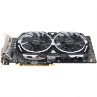 купить Видеокарта MSI Radeon RX 580, 8GB GDDR5 256-bit 1xDVI 2xHDMI 2xDP RX 580 ARMOR 8G OC в Алматы фото 2