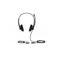 Купить Yealink YHS34 Lite Dual Дуо, Проводная, HD звук, QD, RJ9 Алматы