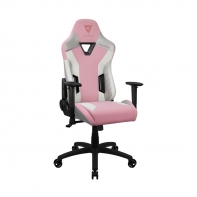 купить Игровое компьютерное кресло, ThunderX3, TC3 Sakura White, Искусственная кожа PU AIR, (Ш)65*(Г)70*(В)122(132) см, Бело-розовый в Алматы фото 1