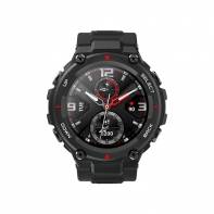 купить Смарт часы, Xiaomi, Amazfit T-Rex A1919, Разрешение 360*360 pixel, GPS, GLONAS, Водонепроницаемые (5 ATM), Аккумулятор: 390мАч, Черный в Алматы фото 1