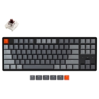 купить Клавиатура Keychron K8-C3 TKL Brown Switch RGB Aluminum Frame Gateron G pro Mechanical Wireless в Алматы фото 1