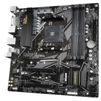 купить Материнская плата GIGABYTE B550M DS3H  AM4 B550 2xPCI-E DVI+HDMI GbLAN SATA RAID MicroATX 4DDR4 в Алматы фото 2