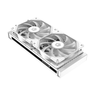 купить Водяное охлаждение для процессора ID-COOLING DASHFLOW 240 BASIC WHITE в Алматы фото 3