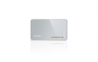 купить Коммутатор  8-портовый Tp-Link TL-SF1008D(RU) <8 портов 10/100 Мбит/с (RJ45) с автосогласованием и поддержкой Auto MDI/MDIX, пластиковый корпус> в Алматы фото 3