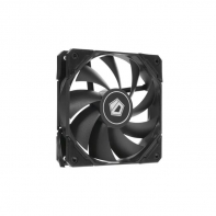 купить Кулер для корпуса ID-Cooling, TF-12025-BLACK, 12cm, 700-1800rpm, 76.16CFM, 4pin в Алматы фото 1