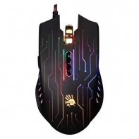 купить Мышь игровая Bloody Q80 USB <3200 CPI, 2.41Mpixels/sec, 125~1,000Hz/sec, 1.8m> в Алматы фото 2