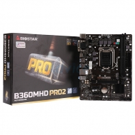 купить Материнская плата S-1151 Biostar B360MHD PRO2 <mATX, 2xDDR4, VGA, DVI, HDMI, M2, USB2.0x6, USB3.1x6> в Алматы фото 1