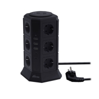 купить Сетевой фильтр Ritmix RM-2123C черный в Алматы фото 1