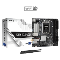 купить Материнская плата ASRock B760M-ITX/D4 WiFi LGA1700 2xDDR4 4xSATA RAID M.2 HDMI DP mITX в Алматы фото 1