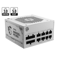 купить Блок питания MSI MAG A850GL PCIE5 WHITE, 850W в Алматы фото 1