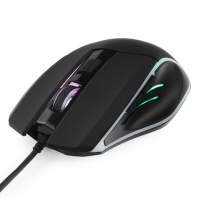 купить Мышь игровая Gembird MG-500, USB, черный, код Survarium, 5 кнопок, 1600 DPI, подсветка,  1.45м в Алматы фото 3