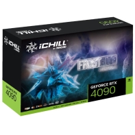 купить Видеокарта Inno3D GeForce RTX4090 ICHILL FROSTBITE ULTRA, 24G GDDR6X HDMI 3xDP C4090-246XX-1833FBU в Алматы фото 3
