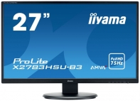 купить Монитор LCD 27** [16:9] 1920х1080 MVA, nonGLARE, 300cd/m2, H178°/V178°, 3000:1, 12М:1, 16.7M Color, 4ms, VGA, HDMI, DP, USB-Hub, Tilt, Speakers, 3Y, Black в Алматы фото 1