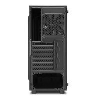 купить Корпус ПК без БП Sharkoon TG4 Red <ATX, 2x3.5, 4x2.5, 2xUSB 3.0, Audio, 3x120mm Red F/P, 1x120mm Red R/P, 455*200*430mm> в Алматы фото 4