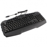 купить Клавиатура Oklick 777G PSYCHO черный USB Multimedia for gamer LED (подставка для запястий) в Алматы фото 2
