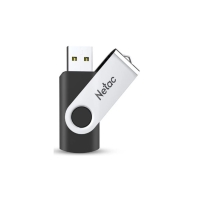 купить USB Флеш 32GB 2.0 Netac U505/32GB черный-серебро в Алматы фото 1