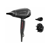 купить Фен профессиональный Rowenta Karl Lagerfeld Pro Stylist, Black (CV887LF0), 2200 Вт, 3 насадки, ионизация в Алматы фото 2