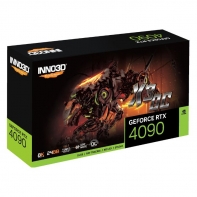 купить Видеокарта Inno3D GeForce RTX4090 X3 OC, 24G GDDR6X 384-bit HDMI 3xDP N40903-246XX-18332989 в Алматы фото 3