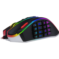 купить Мышь проводная игровая оптическая Redragon Legend Chroma (черный) USB, 23 кнопки, 1000-24000 dpi, НО в Алматы фото 3