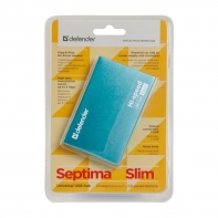 купить 7-портовый мини-разветвитель USB 2.0 Defender Septima Slim (БП в комплекте) в Алматы фото 2