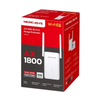 купить Повторитель беспроводной AX1800 Mercusys ME70X <Wi-Fi 6 AX1800 усилитель Wi-Fi сигнала, GbE LAN порт, 574 Mbps 2,4 GHz + 1201 Mbps 5 GHz, 802.11b/g/n/ac, OFDMA, MU-MIMO, Beamforming, 2 внешние антенны> в Алматы фото 3