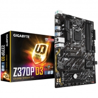 купить Сист. плата Gigabyte Z370P D3, Z370, S1151, 4xDDR4 DIMM, 3xPCIe x16, 3xPCIe x1, 6xSATA, M2, ATX, BOX в Алматы фото 1