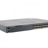 купить WS-C2960X-24PS-L Коммутатор Catalyst 2960-X 24 GigE PoE 370W  4 x 1G SFP  LAN Base в Алматы фото 1
