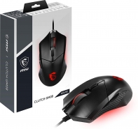 купить Мышь MSI Clutch GM08 GAMING Mouse USB2.0/RGB подстветка /кабель 2м/Черный в Алматы фото 2