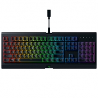 купить Клавиатура, Razer, Cynosa Chroma,  RZ03-02260800-R3R1, Игровая, Мембранная, USB, Подсветка Chroma 16,8 млн. цветов, Размер: 154*463*31 мм., Длина кабеля 2,1 метра, Анг/Рус, Влагозащищённая, Чёрный в Алматы фото 1
