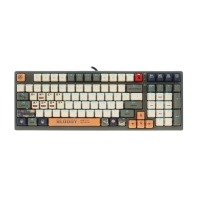 купить Клавиатура игровая Bloody S98-Aviator  USB/мех/1,8м/Зеленый в Алматы фото 1