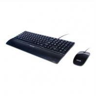 купить Комплект Клавиатура Мышь, Delux, DLD-1811OUB, Оптическая мышь, USB, 800DPI, 15 мультимедиа-клавиш, Длина кабеля 1,6 метра, Анг/Рус/Каз, Чёрный в Алматы фото 3
