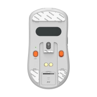 купить Мышь Meetion GW39 White Wireless, Оптическая, PAW3395, 26000DPI, 400mAh, 5 Button, USB, 2.4 GHz/BT в Алматы фото 3