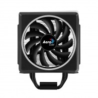 купить Кулер для процессора, Aerocool, Cylon 4 ARGB PWM, Intel 20XX/1200/11XX/775 и AMD AM4/AM3+/AM3/AM2+/AM2/FM2+/FM2/FM1, TDP:145W, 1*120мм LED RGB (Только 3-pin(+5V-D-G)), 800-1800&plusmn;10%, 52.5 CFM, ?26 dB(A), 4pin, (ДxШxВ) 126.5?76?160мм, Чёрный в Алматы фото 2