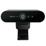 купить Веб-камера Logitech BRIO (Ultra HD 4K, 2160p/30fps, автофокус, zoom 5x, угол обзора 90°/78°/65°, стереомикрофон) в Алматы фото 1